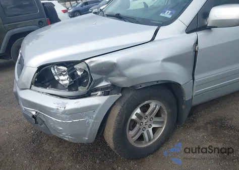 2004 Honda Pilot Ex-L from USA, damaged, VIN 2HKYF18534H620535